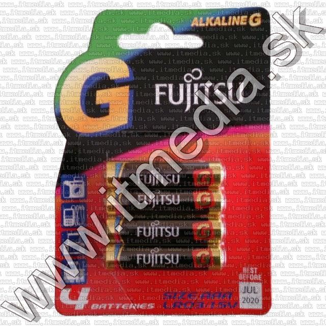 Image of Fujitsu battery ALKALINE 4xAAA LR03 *blister* (IT10949)
